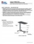 User Manual - Automatic Overbed Table